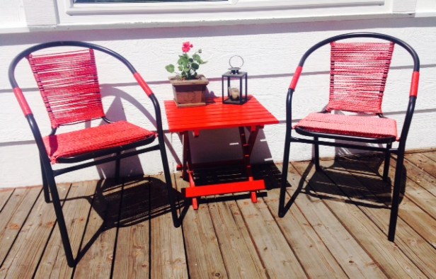 Pop of Color Seating