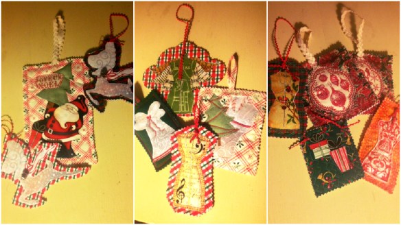 Pieced Ornament Collage